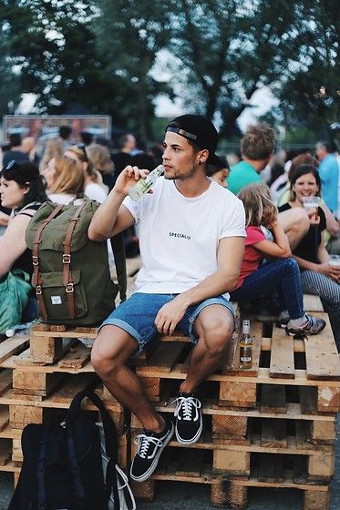 Vans hot sale com bermuda